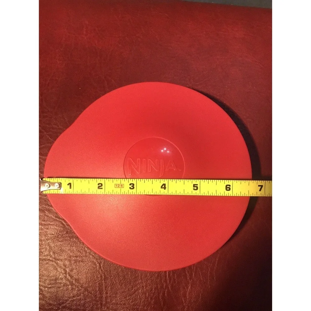 Ninja Kitchen‎ Red Round Blinder Plastic Lid Only Replacement